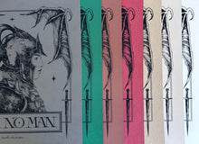 Load image into Gallery viewer, I AM NO MAN - Black ink - more paper colors
